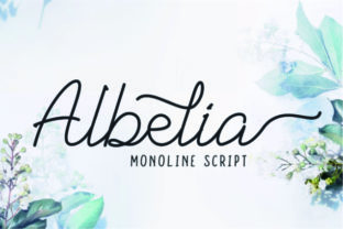 Albelia Script: A Mono-Line Typeface Review for Elegant Branding
