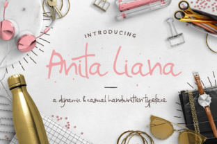 Anita Liana: The Handwritten Typeface for Authentic Brand Storytelling