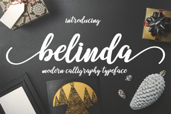 Belinda Script: The Modern Handwritten Typeface for Campaign Visuals