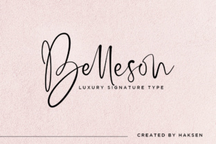 Belleson Script: A Luxurious Handwritten Font for Elegant Branding