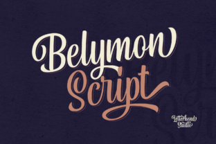 Belymon Script: A Handwritten Font for Makers and Creative Sellers