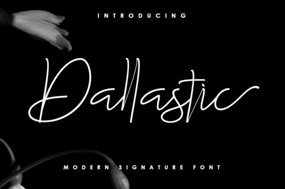 Dallastic Script: A Handwritten Typeface for Vintage-Inspired Typography