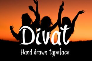 Divat Handwritten Typeface for Campaign Visuals