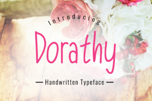Dorathy Typeface: A Soft Script Handwritten Font for Elegant Branding