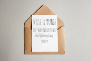 Dorothy Miranda: A Script Handwritten Font for Elegant Brand Identity