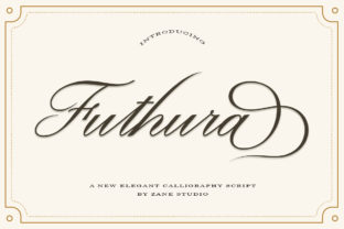 Futhura Script Review: A Smooth Calligraphy Typeface for Elegant Branding