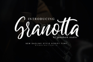 Granotta Script: A Dazzling Handwritten Font for Campaign Designers