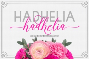 Hadhelia Script: A Modern Calligraphy Typeface for Editorial Design