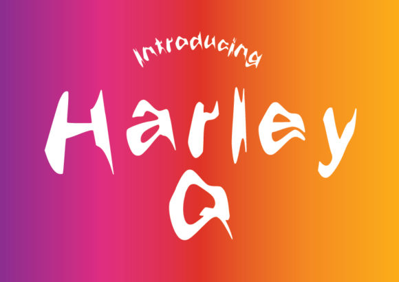 Harley Q: The Menacing Script Handwritten Font for Bold Editorial Design