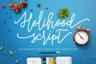 Holihood Script: A Free-Spirited Font for Creative Branding