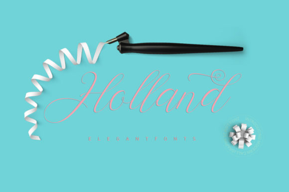 Holland Script: A Modern Handwritten Font for Editorial Branding
