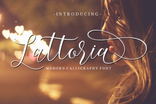 Lattoria Script: A Premium Handwritten Font for Elegant Campaigns