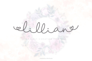 Lillian Script: A Handwritten Font with Bouncy Swashes for Creative Branding