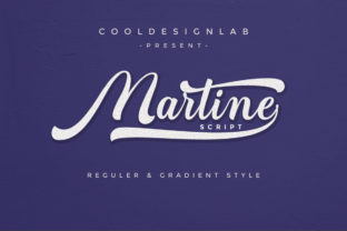 Martine Script: Bold Handwritten Fonts for Crafters