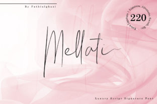 Mellati Script: Elevate Your Brand with a Luxury Handwritten Font