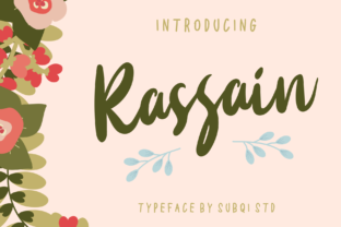 Rassain Script Font: Elevate Your Brand with Handwritten Elegance