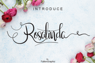 Rosalinda Script: A Handwritten Font for Professional Branding