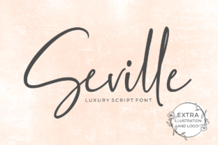 Seville Script: A Luxury Handwritten Typeface for Brand Identity