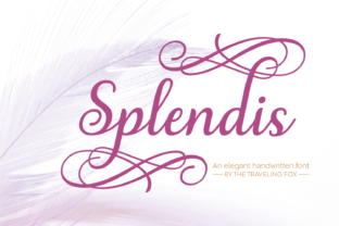 Splendis: Elegant Handwritten Slant for Modern Web Design