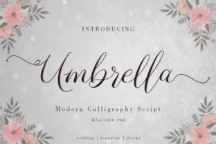 Umbrella Script Typeface Review: A Modern Handwritten Font for Branding
