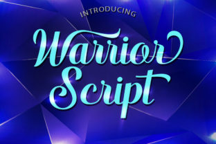 Warrior Script: The Elegant Handwritten Font for Crafters
