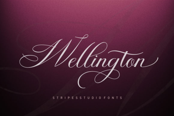 Wellington Script: A Modern Handwritten Font for Brand Campaigns