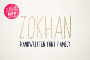 Zokhan: The Handwritten Typeface for Authentic Brand Storytelling